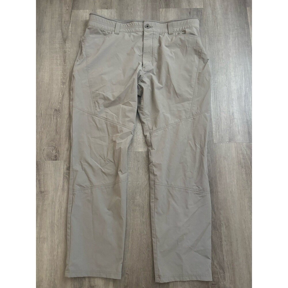 Kuhl Pants Mens 36x30 Straight Leg Tan Outdoors Hiking Nylon Adult Casual